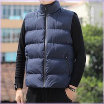 남성 경량 점퍼 방한 캐주얼 패딩 조끼 3K5 캠핑 휴가 나들이 바캉스 데일리 자켓 휴양지 편안한 블레이져 심플 여행 가죽 바닷가 해변 기본 해수욕장