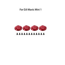카메라 드론 DJI 매빅 미니 2 드론 액세서리용 업그레이드 된 모터 커버 스크래치 방지 프로펠러 보호 알, 04 Red MINI 1