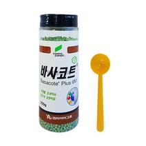 자연비 바사코트 250g 6개월지속 완효성비료 뿌리발달 개화증진 가든코트 화분 텃밭 식물영양제 복합비료 꽃비료 다육이비료 가정용식물영양제