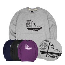 JYFASHION 캔버스 맨투맨 빅사이즈 남성 여성 오버핏 맨투맨 티셔츠