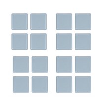 모노플랫 슬라이딩 가구패드 사각 x 4set 소음방지 바닥보호 테프론패드, 사각 50mm 4입, 4개