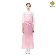 예경 메쉬 양면 H형 앞치마_대 앞치마, 1개, PO-2514/대/핑크색