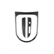 자동차 진짜 탄소 섬유 커버 페이스트 인테리어 수정 액세서리 머스탱 GT 2015 2016 2017 2018 2019 2020 스틱 업 장식, 42 RHD, 42  RHD