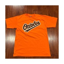 마제스틱 남성 볼티모어 오리올스 오렌지 저지 셔츠 라지 L 볼드 MLB