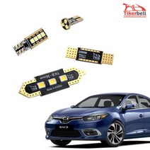 SM3 SM5/6 QM3 QM5/6 LED실내등 차량용램프 빛떨림현상제거, 뉴SM5 10-12년 XE/SE 중앙등 1대분