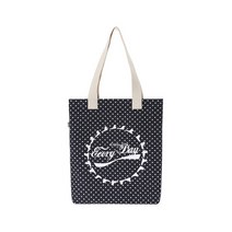 [가방팝] [드라이프]DOT MARKET BAG 2-NAVY 에코백