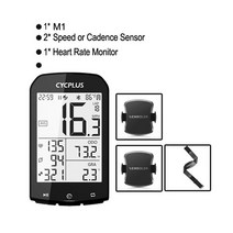 심박계 신제품 GPS 자전거 컴퓨터 M1 사이클링 속도계 Garmin Bryton IGPSPORT Wahoo 용 ANT + 케이던스 센서 심박수 모니터, 러시아, Upgraded F