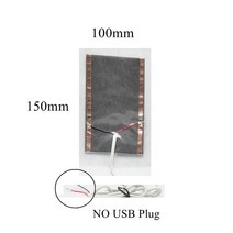 탄소섬유 매트 12V 24V 전기 난방 필름 패드 열 탄소 섬유 원적외선 히터 랩 애완 동물 재킷 조끼 장갑 양, [01] 12V, [03] 150x100mm