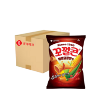 롯데 꼬깔콘 매콤달콤한맛, 10개, 67g