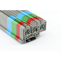 서일전자 USL-5SR3D 300V 20A (1EA) 레일식 단자대 터미널블럭 커넥터, 악세사리, 커버 (UA-644/5 EA)