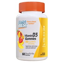 닥터스베스트 비타민 D3 콜레칼시페롤 펙틴 구미, 1개, 구미 60정