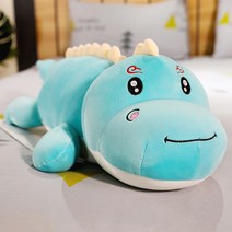 가팡 공룡 바디필로우 블루 스마일 100cm