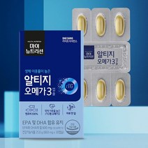 오메가3 건조한눈 눈건강 RTG 오메가 엔초비 어유 혈행개선 중성지질 개선 포화지방제거 영양제, 6개월분