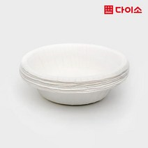 [다이소]일회용종이대접(원형13CM/10매)-49115, 10개
