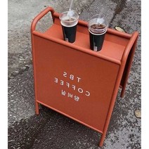 꽃집입간판 철제 배너 거치대 야외 입간판 스탠드