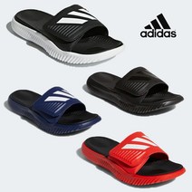 아디다스 알파바운스 벨크로 슬라이드 슬리퍼 4컬러 BA8775