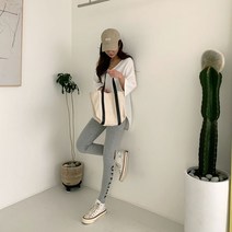 코지 여자 베이직 프린팅 데일리 운동복 일상복 심플 레깅스