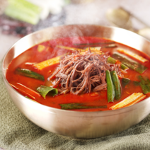 시장쏙 육대장 본점 소고기 양지 듬뿍 옛날 전통 육개장, 850g, 5팩