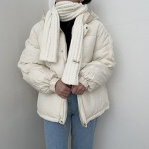 VANANA2 루즈핏 여성 데일리 웰론 캐주얼 숏 자켓 패딩 3color