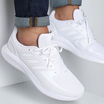 아디다스 ADIDAS 퍼포먼스 GV9551 런팔콘 2.0 화이트 남성런닝화