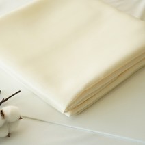패브릭창 고급공단 샤틴슬라브 공단 양면원단 의류공단 곱창밴드 옷감 테이블보, 진아이보리