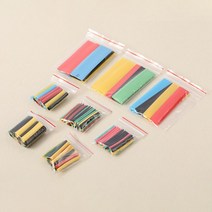열 수축 튜브 전선 보호 연결 관 164pcs DD-11469열수축튜브 수축튜브 열수축고무 열수축커버 전선보호 열수축관 절연튜브 수축고무 고무수축튜브, 본상품