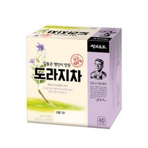 쌍계명차 김동곤 명인이 만든 도라지차, 0.7g, 40개입, 1개