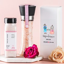 히말라야 핑크소금 결혼식 답례품 돌 백일 고희 환갑 개업 장례 조문 조의 답례 선물, 기본 선물세트 (조미료통 타입 230g), 230g, 1개