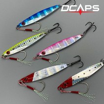 캡스 캡스 메탈지그 국민메탈 14-25g 틴셀 메탈 지그 배스 농어 삼치 낚시, free, 14g_블루