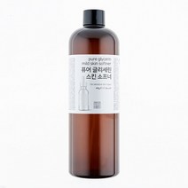 2개 글리세린 무향 피부결 모공 정돈 스킨토너 500ml 약산성 무알콜 닦토 속건조, 1개입, 490ml