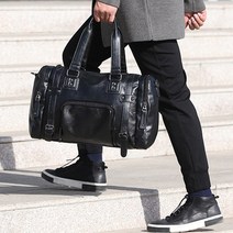 도오빠 남자 토트백 겸 크로스백 미디엄 남성가방 가죽 캐주얼 패션 댄디