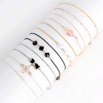 데일리 디자인 체인 마스크스트랩 9종 안경줄 겸용 마스크목걸이 일회용마스크 마스크가드 마스크줄, 실버 냐옹이