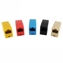 [0UK] CAT.5E UTP I 형 커플러 노랑 랜선 RJ45 연결 연장 장거리 234567EA, 상품선택