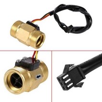 [베스트몰] G3/4 물 유량센서 유량계 물흐름 제어 스위치 플로우 #5946EA, 1개