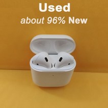 NEW 오리지널 애플 에어팟 2 세대 무선 블루투스 이어폰 충전 케이스 포함 에어 포드 2 이어폰, AirPods