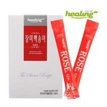 아임힐링 장미백송이 장미꽃추출물분말100% 50스틱, 단품, 단품