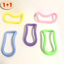 [파격세일]연예인요가링 젠링 요가링효과 셀룰라이트제거 요가링사용법 아사나링 종아리알빼는법, 보라1+1(파우치포함)