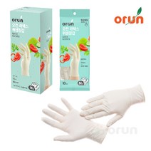 오런 라텍스 위생장갑 10매 (M), 1개