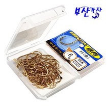 가마가츠 BOX 치누바늘(금) 감성돔바늘 덕용 가마박스, 가마박스바늘 금색 9호