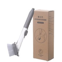 영업용식기세척기 업소용 식당용 식당 식기세척기 비누 디스펜서가있는 긴 핸들 접시 브러시 이동식 스폰지, 한개옵션1, 03 1TZ