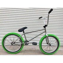 BMX 완전 풀 베어링 가정용 자전거 DIY, 라이트 그린