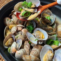 경성주전부리 해감자숙 바지락 술찜 간편조리 밀키트 세트