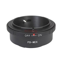 FD FL 렌즈 용 어댑터 링 소니호환 E 마운트 nex a7 a7m2 a9a7r a5000 a6300 NEX3 NEX-7 NEX-5N 카메라, 한개옵션0