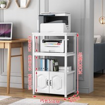 다중 컴퓨터 본체 박스 선반 홈 데스크탑 프린터 복합기 보조 선반 거치대 수납 받침대, 단일사이즈, 3단 수납 C