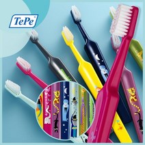 TePe 테페 스웨덴 ZOO 키즈 소프트 칫솔, 주 키즈 소프트