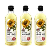 백설 해바라기씨유 900ml x 3병