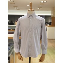 에스티듀퐁 SE3SM12LS709SGY 일반핏 구김적은 체크 남자 와이셔츠