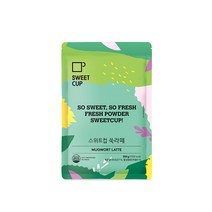 스위트컵 쑥 라떼 파우더 500g 1박스 10개, 단품