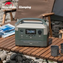 올인원파워뱅크 인산철배터리 캠핑파워뱅크 네이처하이크 Norwegian x Zhenghao 공동 야외 모바일 전원 공급 장치 220v 대용량 캠핑 자가 운전 투어 배터리, [01] 카멜리아 그린 NH21ZM005