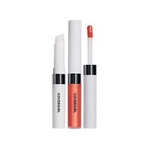 COVERGIRL 아웃라스트 올데이 립 컬러 위드 탑코트 셀레스티얼 코랄, 천상의 산호, 2개(1팩)